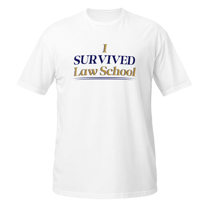 I SURVIVED LS Blue/Gold STACKED