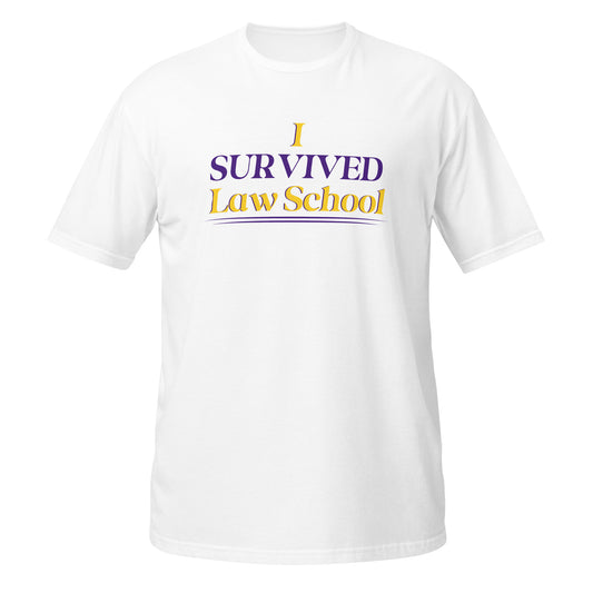 I SURVIVED LS Purple/Gold STACKED